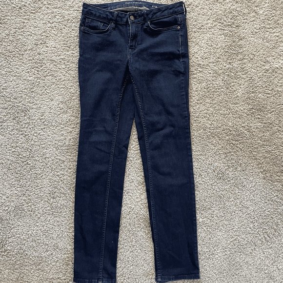 Calvin Klein Denim - Calvin Klein Pants & Jeans Ultimate Skinny Stretch Size 4 x 30 Dark Wash